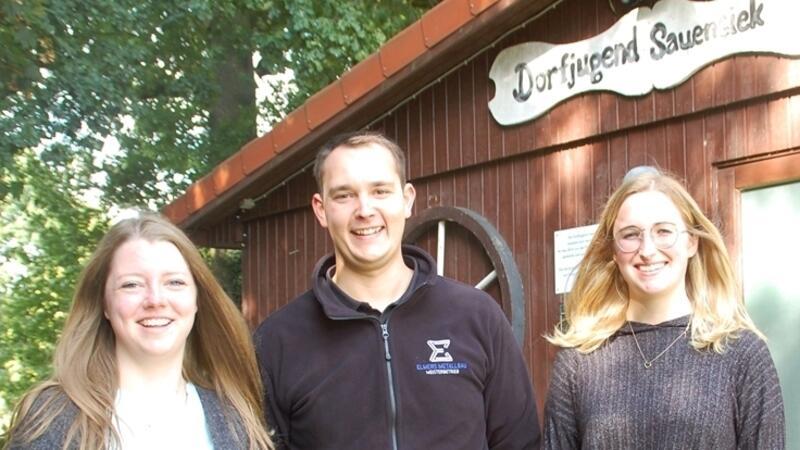 Vom Vorstand: Vanessa Meyer (links), Timo Elmers und Mariele Cordes.