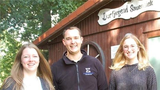 Vom Vorstand: Vanessa Meyer (links), Timo Elmers und Mariele Cordes.