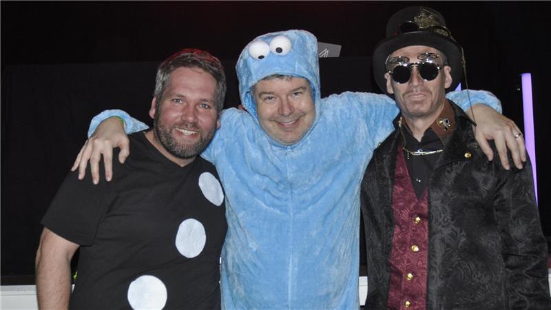 Von Anfang an blau - und gefroren hat er bestimmt auch nicht.