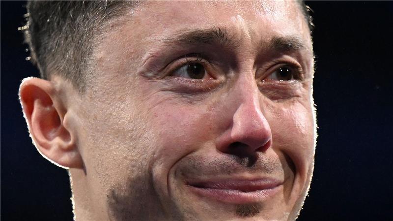 Titel und Tränen: Dunkel bejubelt EM-Gold, Toba tritt ab Von Emotionen überwältigt: Andreas Toba.