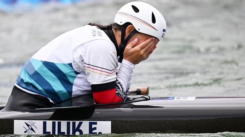 Lilik holt Silber bei Olympia-Debüt: „Irgendwie unwirklich“ Von Emotionen überwältigt: Elena Lilik.