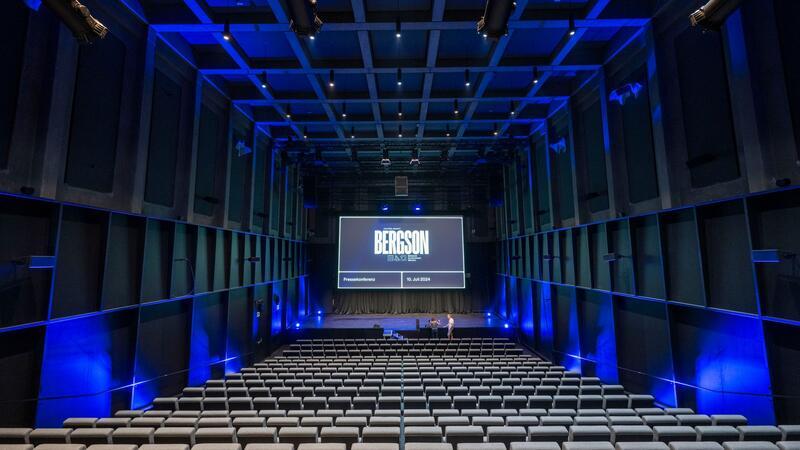 Kulturzentrum Bergson: 50.000 Besucher seit Eröffnung Von Klassik bis Techno: Der Konzertsaal im Bergson soll flexibel sein.