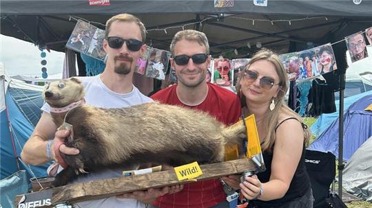 Von Rechts: Marita, Jannis und Mike. „Ohne Mareike wäre das Camp nicht dasselbe“, so Jannis.