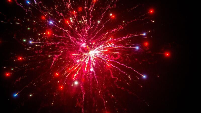 Von den Raketen und Böllern fehlt jede Spur. (Symbolbild)