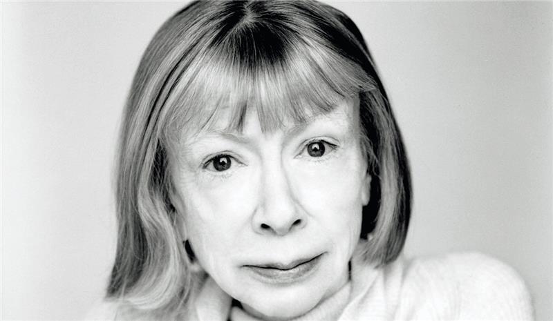 Von zarter Statur und starkem Verstand: Joan Didion , geboren 1934 in Kalifornien.