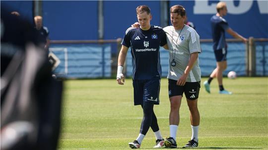 Vor Abschied vom HSV: Torwart Matheo Raab will zu Union Berlin wechseln.