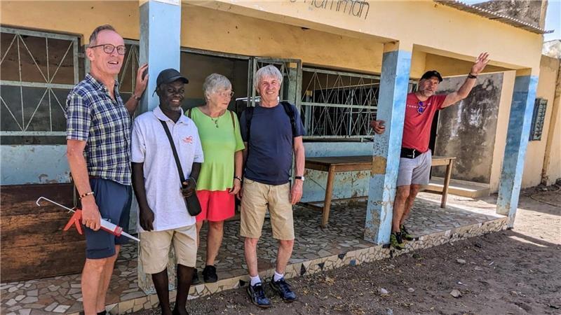 Vor Ort im Senegal macht sich die Kinderhilfe mit Sitz in Hammah ein Bild davon, wie die Spenden verwendet wurden.