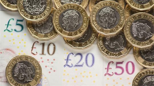 Vor allem aus Großbritannien floss viel Geld. (Symbolbild)