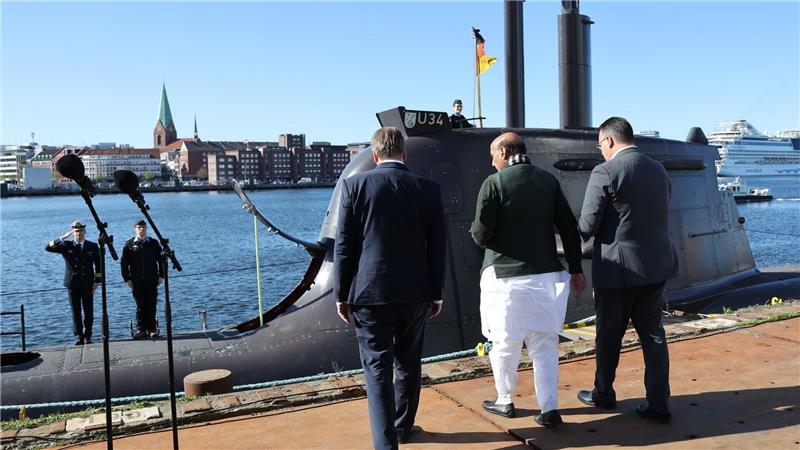 Vor dem Besuch bei TKMS wurde ein 10-Punkte-Plan für eine engere Rüstungskooperation von Indien und Deutschland unterzeichnet, sagte Verteidigungsminister.