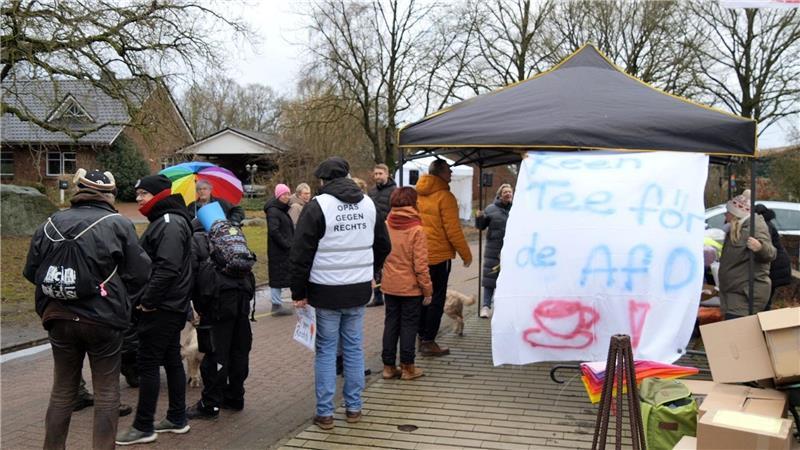 Vor der Gründungsveranstaltung der AfD-Jugend gab es Protest.
