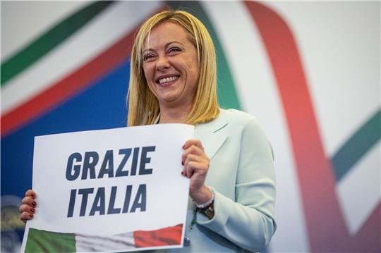Vor einem Jahr gewann Giorgia Meloni die Parlamentswahl und wurde erste Ministerpräsidentin von Italien.