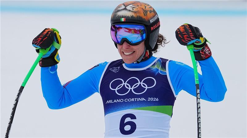 Vor einem Jahr noch Totalschaden im Knie - nun Olympiasiegerin: Federica Brignone.