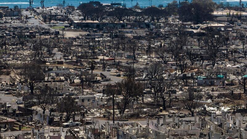 Inferno im Paradies: Jahrestag der tödlichen Brände auf Maui Vor einem Jahr tobten tödliche Brände auf Maui - die Schäden waren immens. (Archivbild)