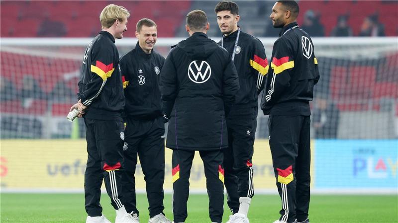 WM-Auftrag für ungleiche Stellvertreter Havertz und Rüdiger Vor mehr als einem Jahr spielte Havertz das bislang letzte Mal für Deutschland (Archivbild).