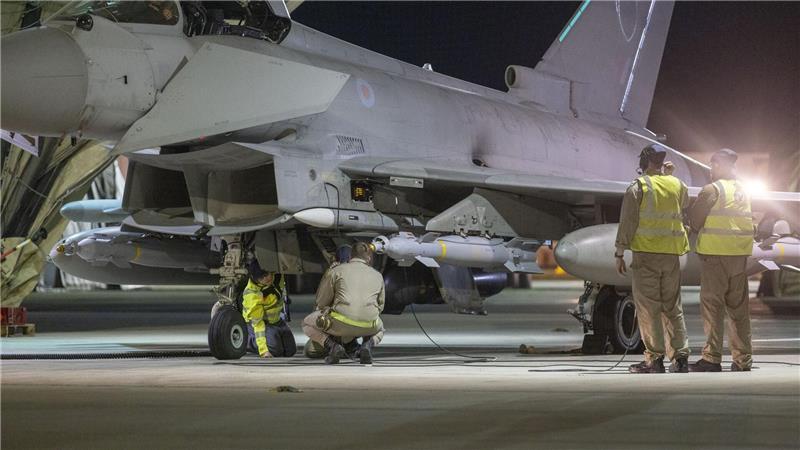 Vor rund zwei Wochen hatten US-Flugzeuge Stellungen der Terroristen attackiert. (Handout)