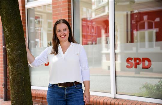 Vorsitzende der SPD im Landkreis Stade und Landtagsabgeordnete: Corinna Lange aus Deinste.