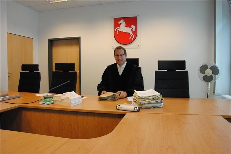 Vorsitzender am Arbeitsgericht in Stade, Richter Dr. Hochtritt. Foto: Stief