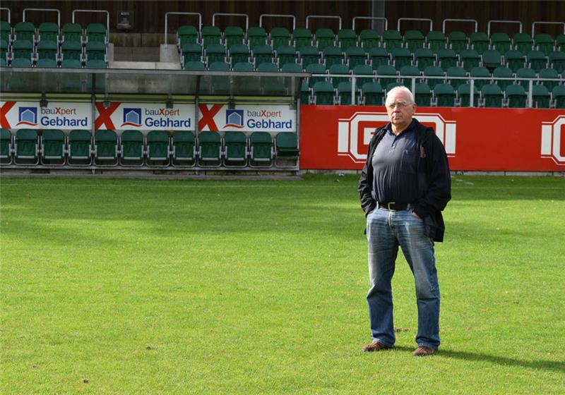 Ein Fußballchef kämpft um seinen Frieden Vorstandschef des TuS Heeslingen Bernhard Eckhoff. Foto: Oliver Moje