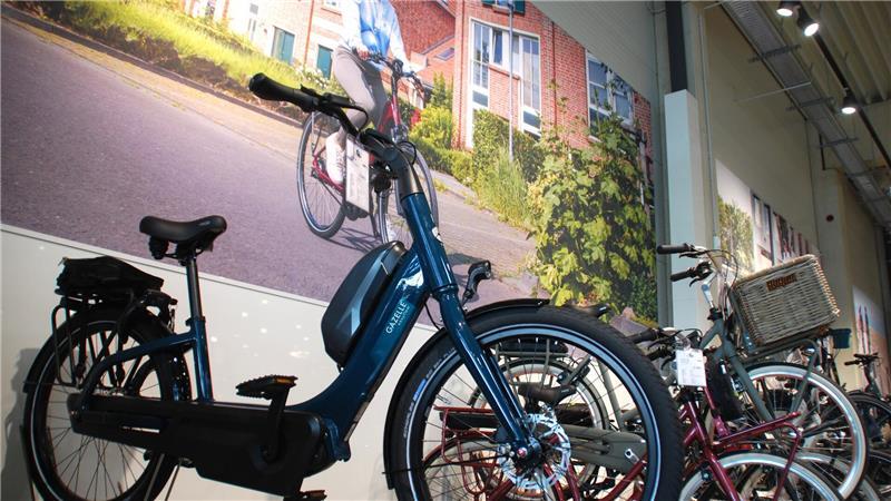 Vorteilhaft für die ältere Generation: Trekkingrad mit tiefem Einstieg.