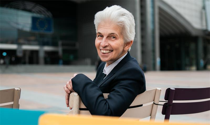 Vortrag im Stadeum: Marie-Agnes Strack-Zimmermann spricht über das Thema „Mit Sicherheit.Europa!“.