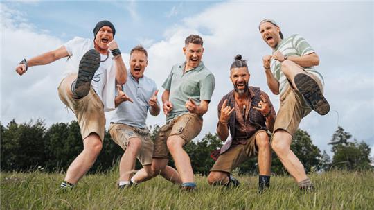 VoxxClub bringen A-cappella-Volksmusik und Schlager von den Alpen ins Stadeum.