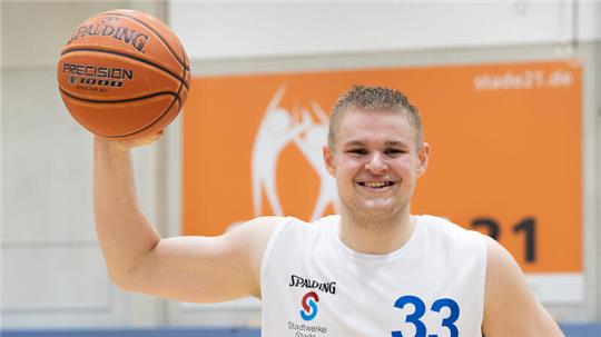 Vytautas Meistas, neuer Center bei den Stader Basketballern.