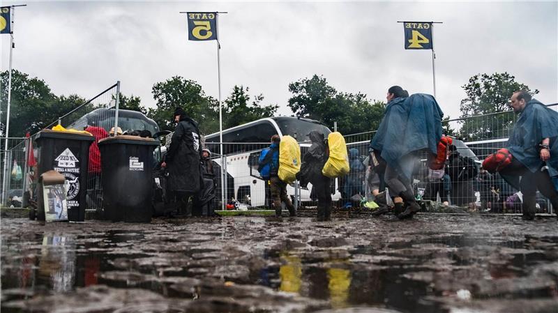 Wacken-Besucher haben auch viel Zeit am Handy verbracht.