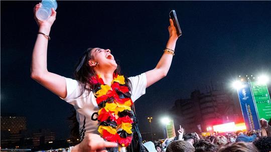 Während der Fußball-EM 2024 wurden auf dem Heiligengeistfeld rauschende Partys gefeiert. (Archivbild)