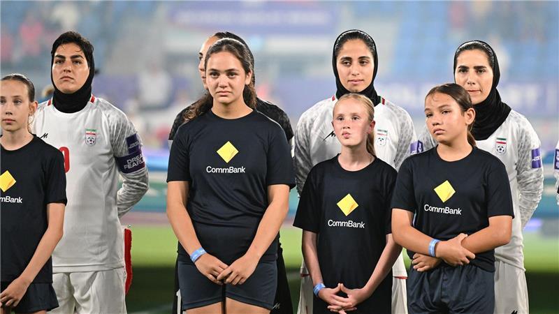 Während des ersten Spiels beim Asien Cup schwiegen die Iranerinnen bei der Nationalhymne. (Archivbild)