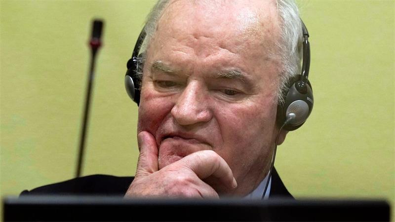 Während seines Strafverfahrens in Den Haag zeigte der Ex-General keine Reue, pöbelte und randalierte sogar im Gerichtssaal. (Archivbild) 