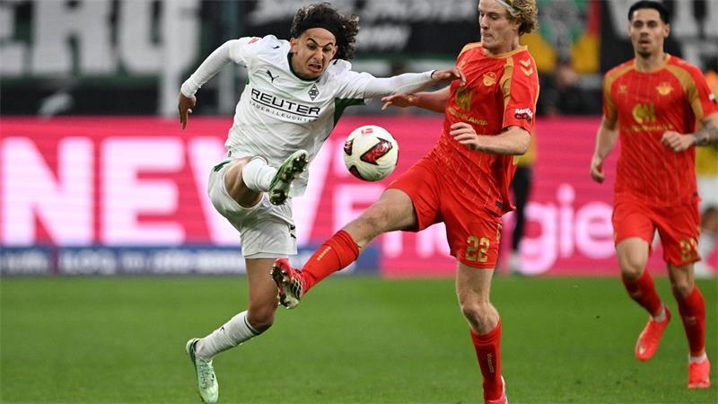 Wael Mohya zählte wieder zu den Gladbacher Aktivposten
