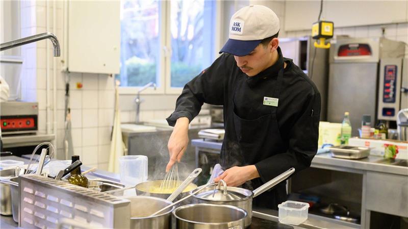 Waleed Choha möchte einmal in einem Sterne-Restaurant arbeiten.