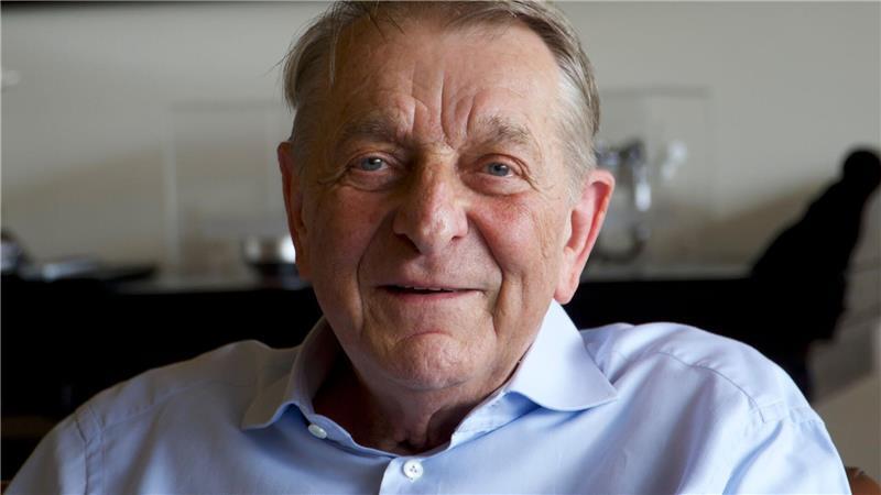 Walter Gunz hat sich der Rettung des Wals angenommen.