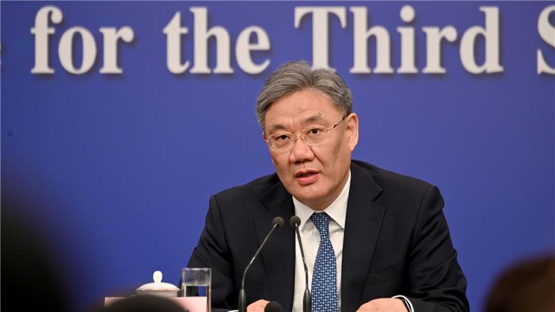 Wang Wentao, Chinas Handelsminister.