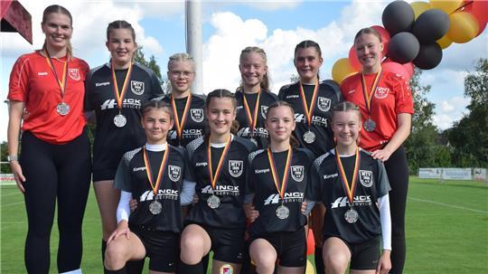 Wangersens Mädchen sind deutscher Vizemeister.