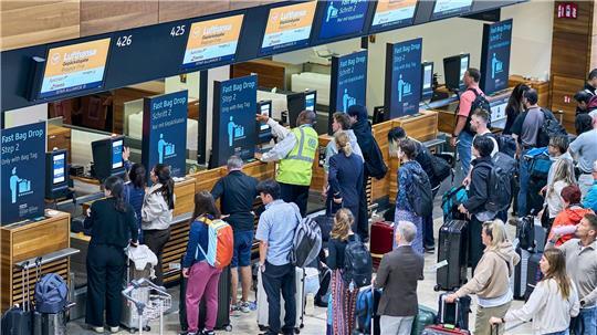 Wann am Hauptstadtfughafen BER die Folgen eines IT-Angriffs auf einen Dienstleister behoben sind, ist unklar. (Archivbild) 
