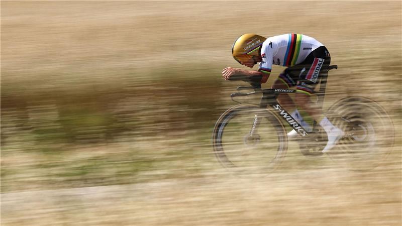War eine Klasse für sich: Doppel-Olympiasieger Remco Evenepoel