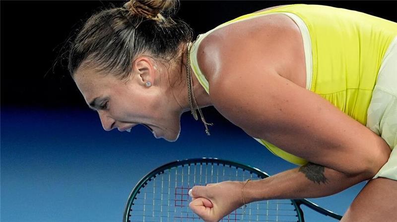 War nach der Finalniederlage reichlich frustriert: Aryna Sabalenka