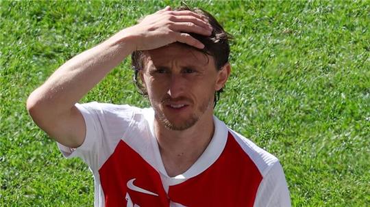 War schon 2008 bei der EM dabei: Kroatiens Luka Modric.