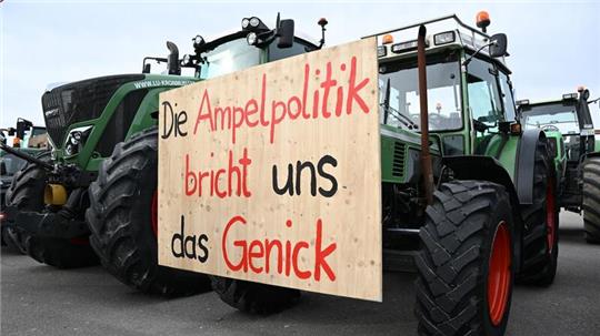 Waren zuletzt nicht mehr unterwegs: Die Bauernproteste sind abgeebbt.