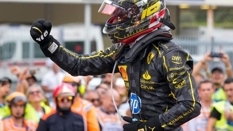 Im roten Rauch von Monza: Leclercs Triumphfahrt Was für ein Rennen von Charles Leclerc.