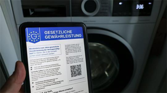Was können Verbraucher bei Problemen tun? Auch darüber klärt das Label auf. (Symbolbild)