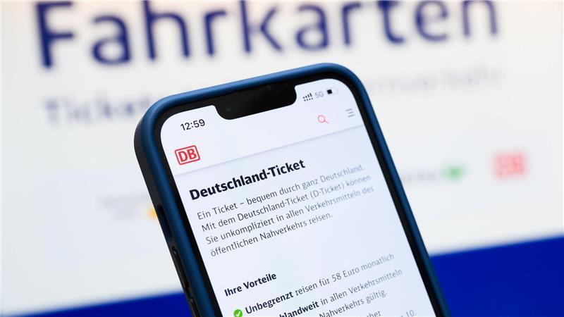 Berlin: Länder können nicht mehr für Deutschlandticket geben Was kostet das Deutschlandticket ab Januar? Diese Frage soll sich nach Vorstellung von Verkehrssenatorin Ute Bonde (CDU) heute in München klären. (Symbolbild)