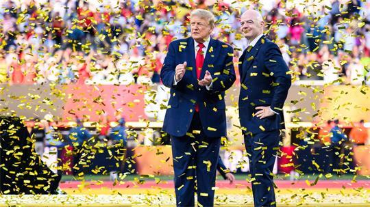 Was plant Infantino nach der WM in Amerika? (Archivbild)