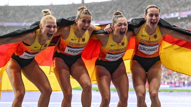 So feierten Experten aus der Region deutsche Medaillen Was sagen die Experten aus der Region zum Abschneiden der Deutschen bei Olympia? Zum Beispiel zur Medaille der Staffel-Frauen.