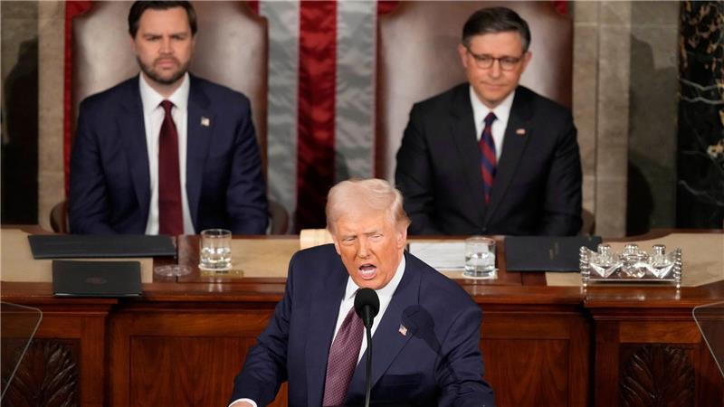 Was wird bei Trumps State of the Union zur Sprache kommen? (Archivfoto)