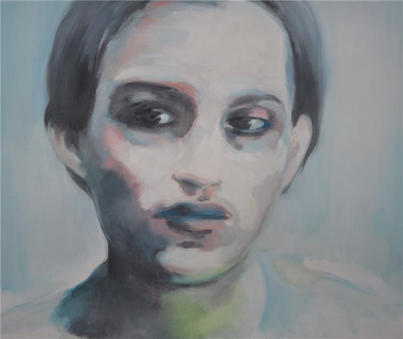 Kunstverein Stade zeigt Gesicht Was wird sein? von Annette Bülow aus Hamburg – Öl auf Leinwand.