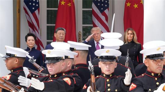Washington: US-Präsident Trump und Chinas Präsident Xi im Weißen Haus