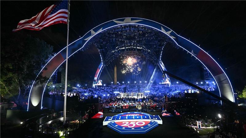 Washington im Fight-Fieber: Feuerwerk vor dem Topkampf Topuria gegen Gaethje am Weißen Haus