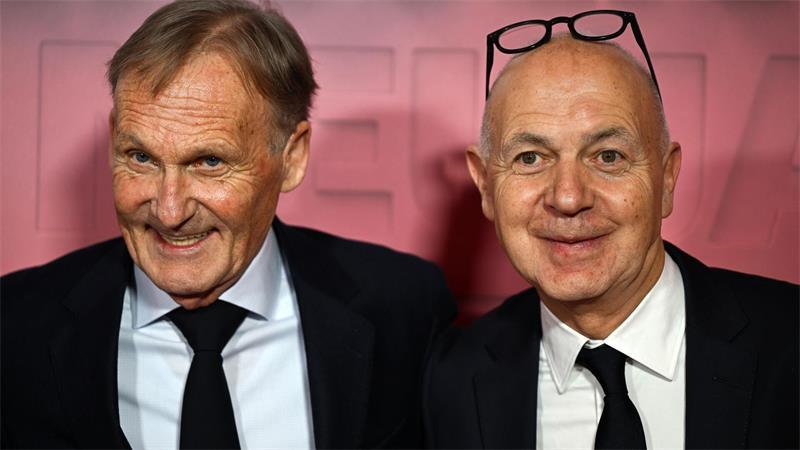 Kein Happy Birthday: Präsident Neuendorf als WM-Aufräumer Watzke und Neuendorf bewältigen nicht die erste Krise der Nationalmannchaft gemeinsam. (Archivbild)